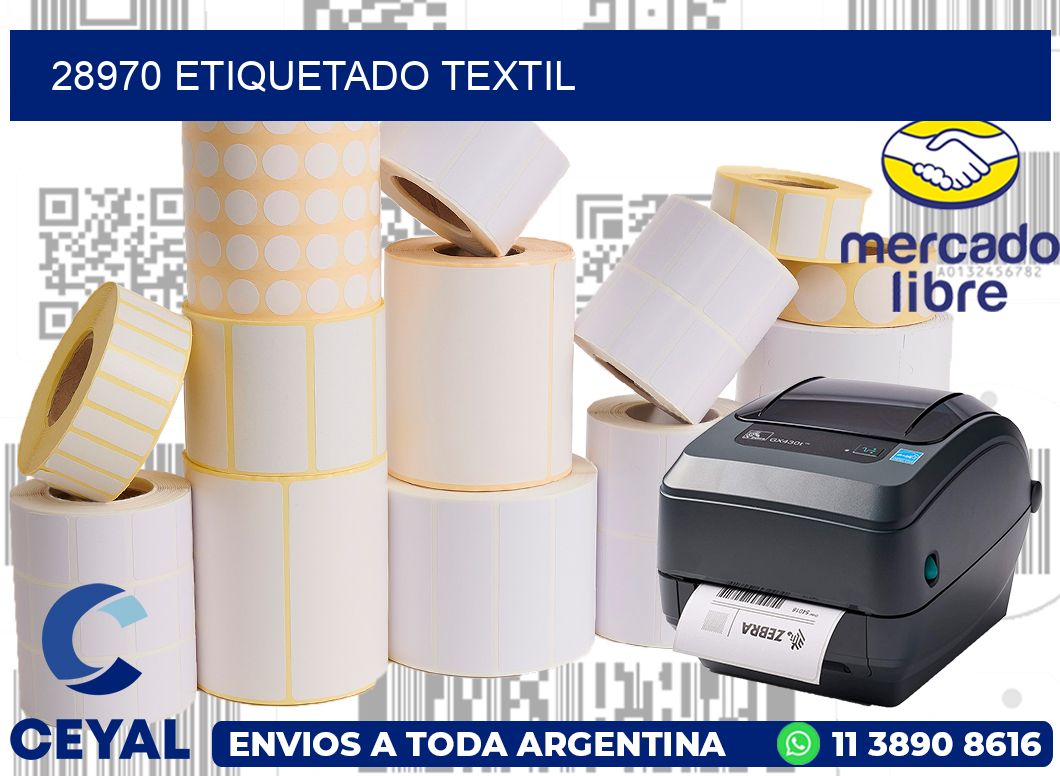 28970 Etiquetado textil