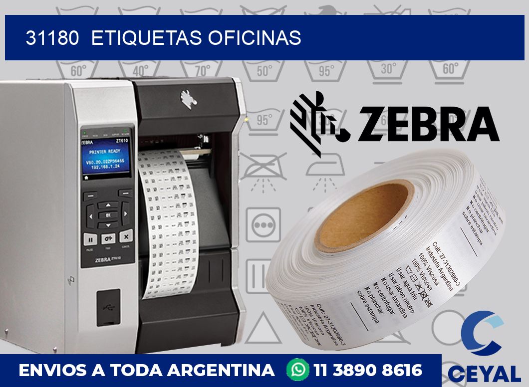31180 Etiquetas oficinas