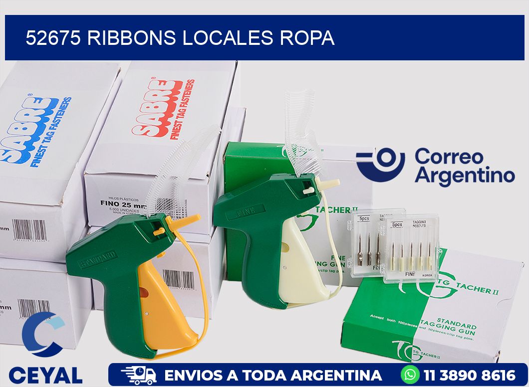 52675 ribbons locales ropa