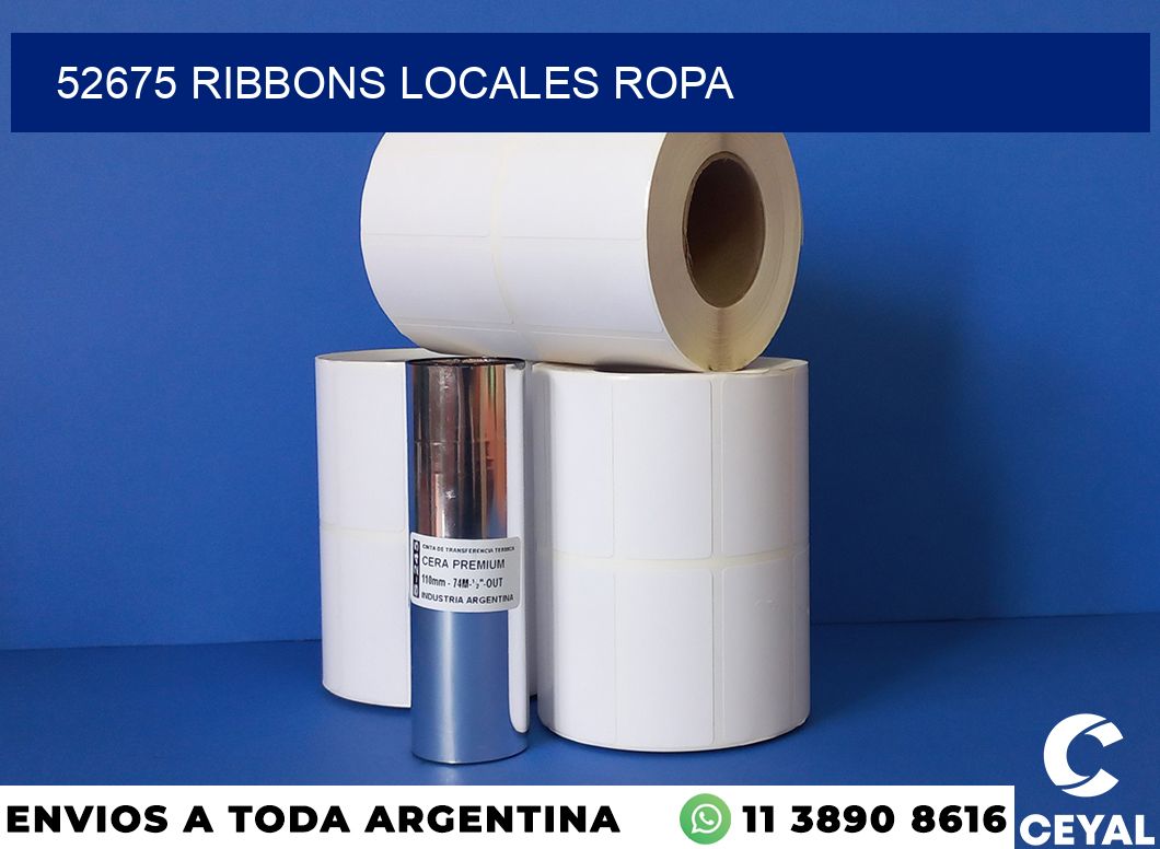52675 ribbons locales ropa