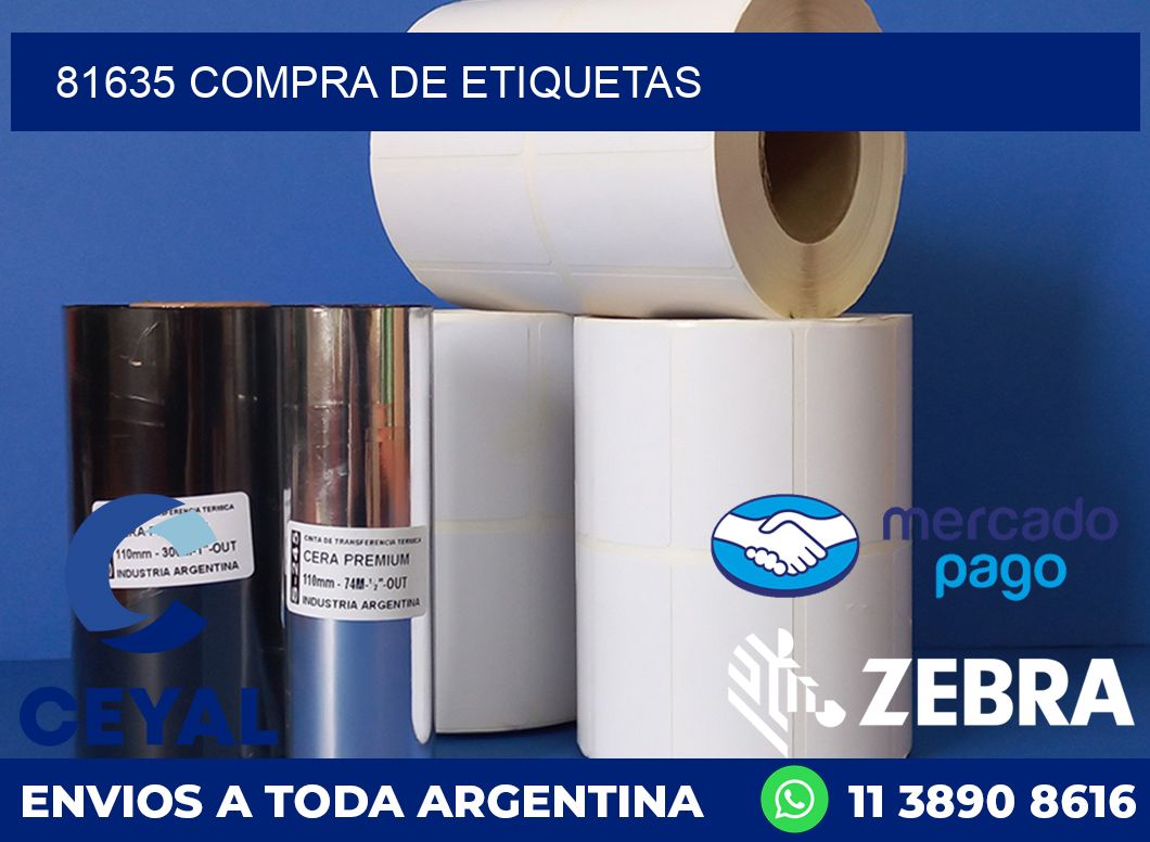 81635 compra de etiquetas