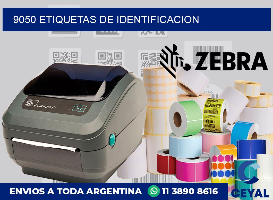 9050 Etiquetas de identificacion