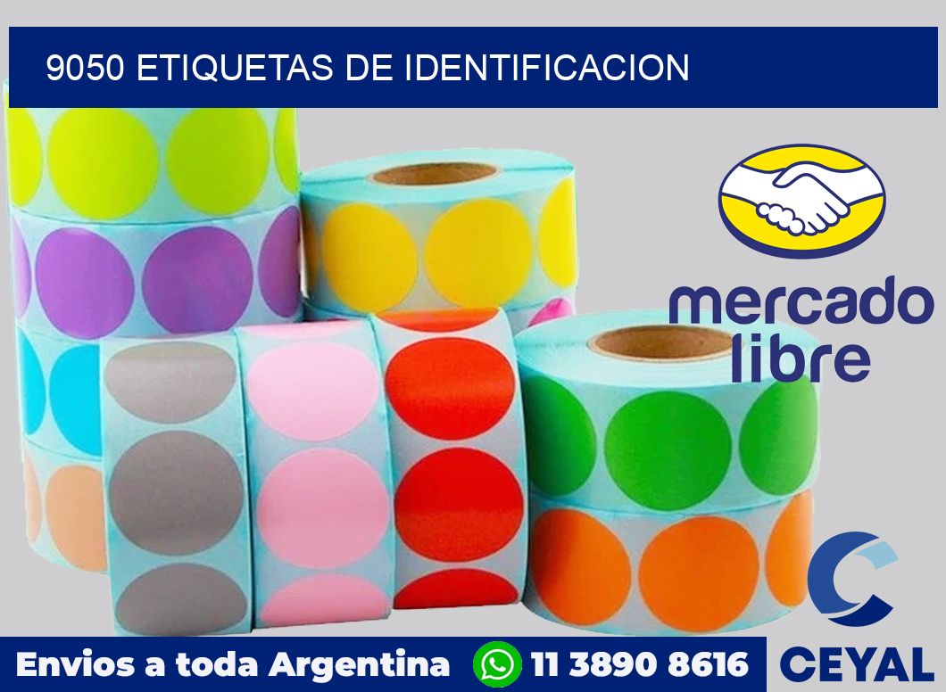 9050 Etiquetas de identificacion