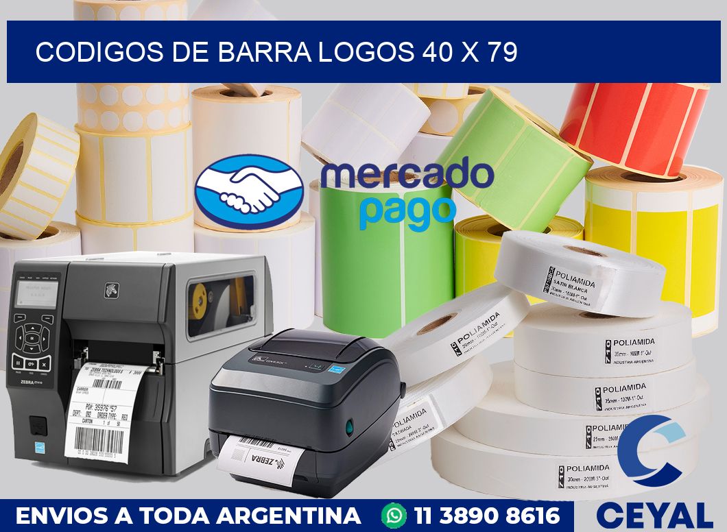 Codigos de barra logos 40 x 79