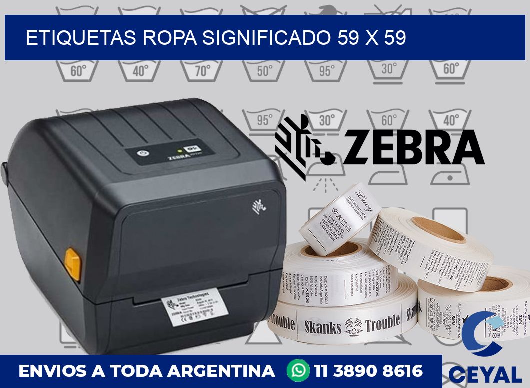 Etiquetas ropa significado 59 x 59