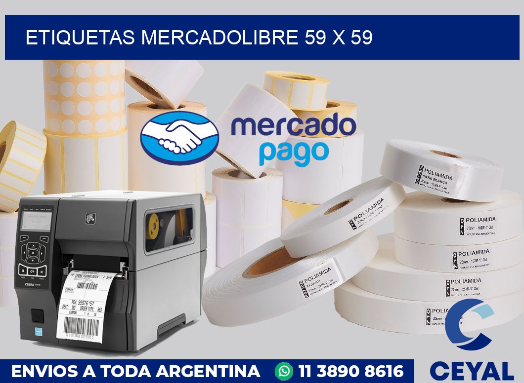 etiquetas mercadolibre 59 x 59