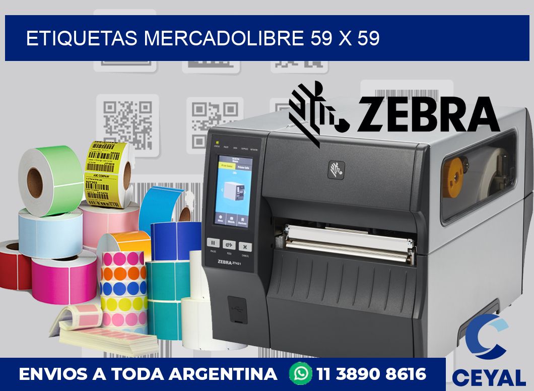 etiquetas mercadolibre 59 x 59