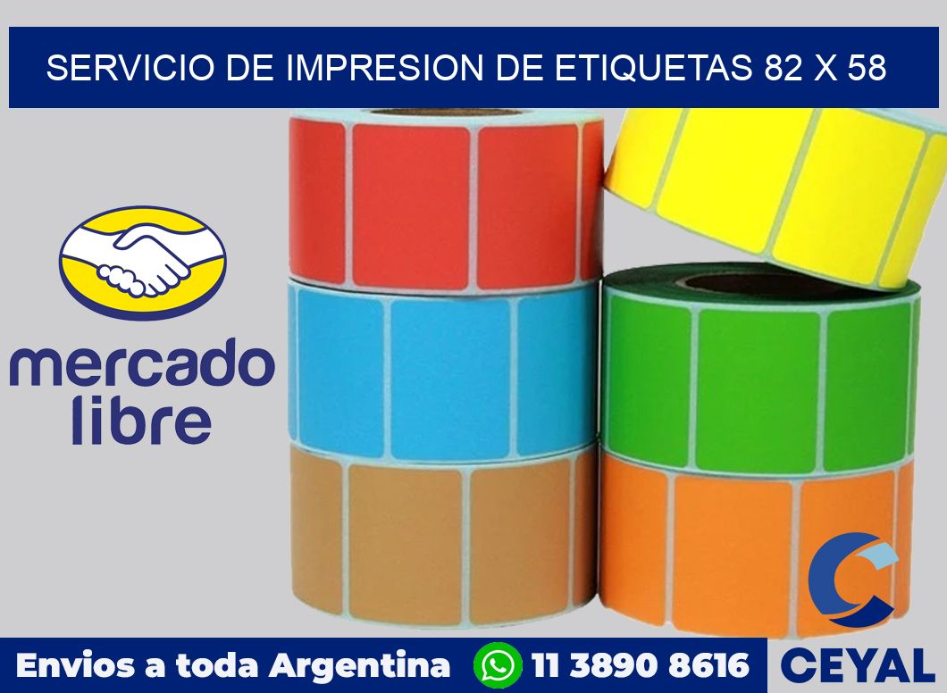 servicio de impresion de etiquetas 82 x 58
