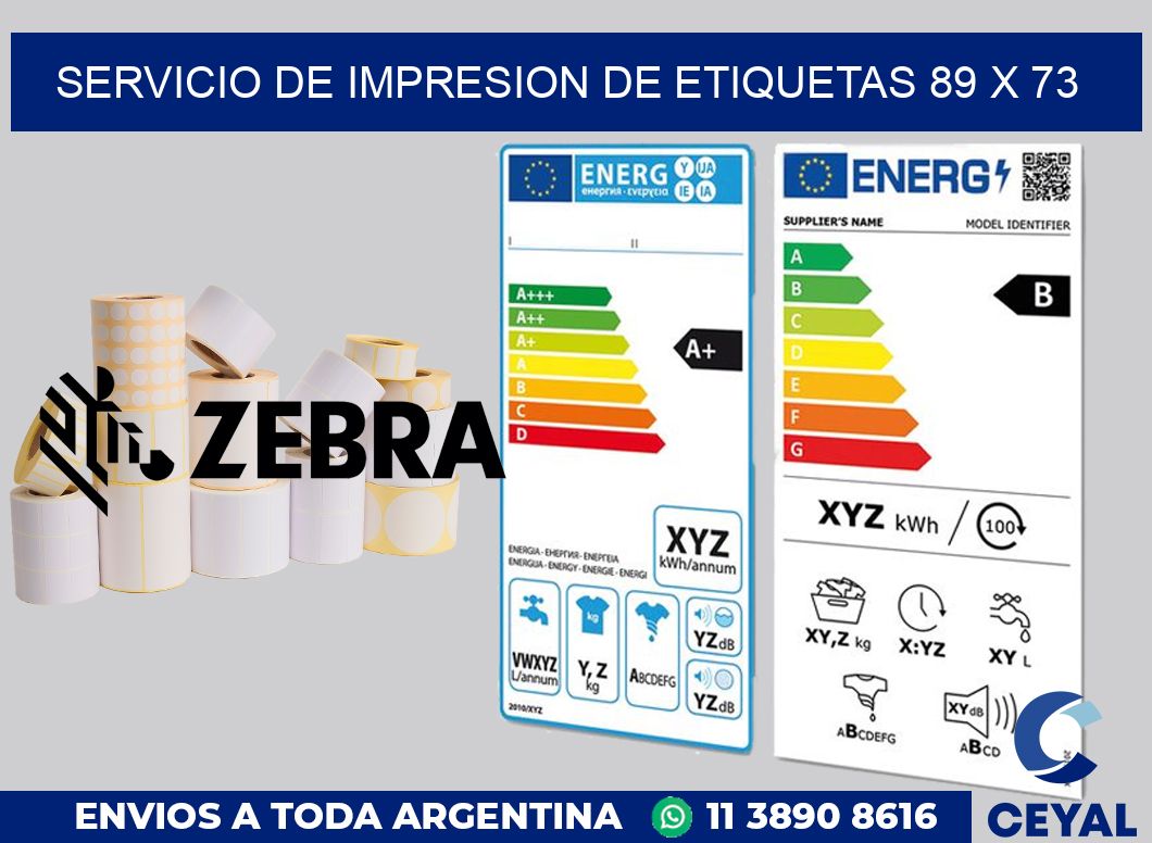 servicio de impresion de etiquetas 89 x 73