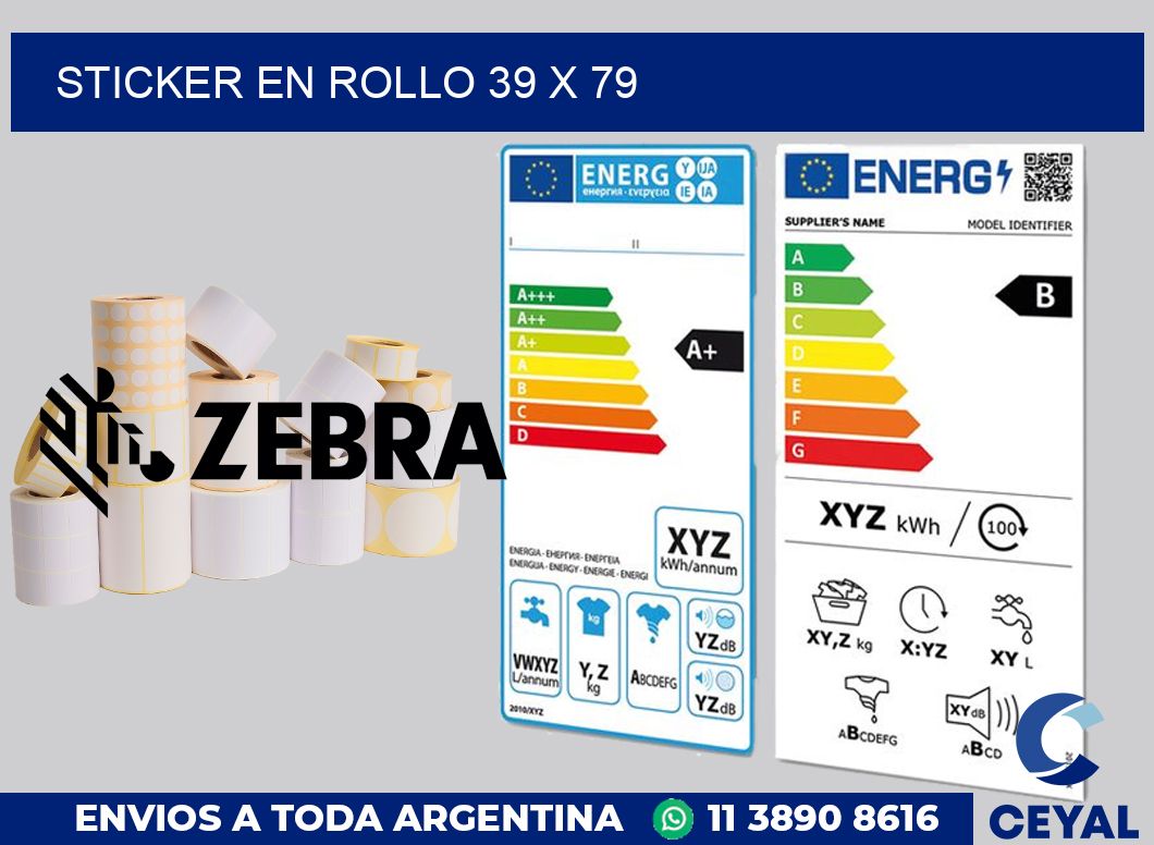 sticker en rollo 39 x 79