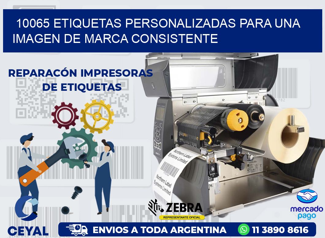 10065 ETIQUETAS PERSONALIZADAS PARA UNA IMAGEN DE MARCA CONSISTENTE