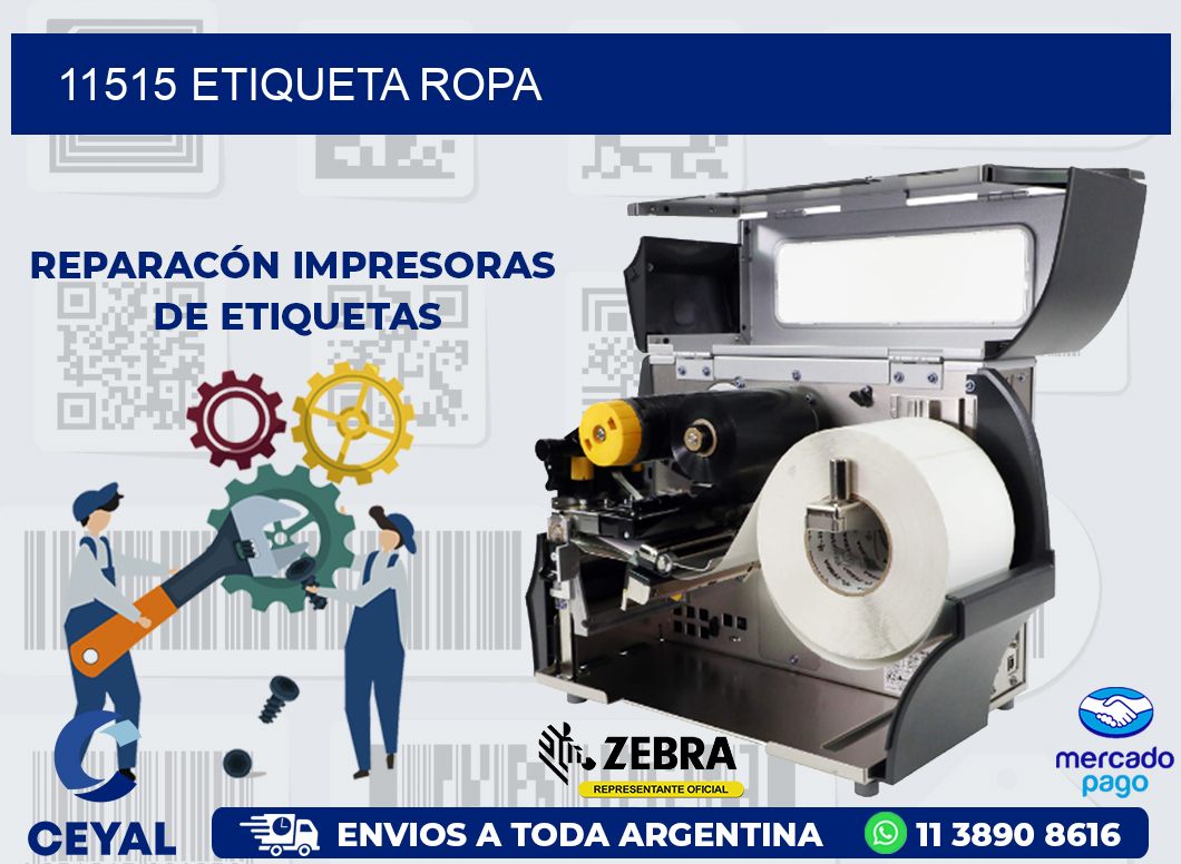11515 ETIQUETA ROPA
