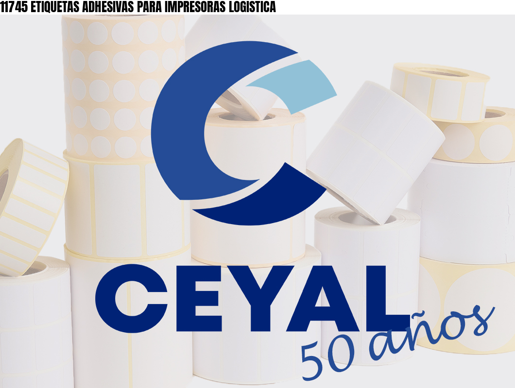 11745 ETIQUETAS ADHESIVAS PARA IMPRESORAS LOGISTICA