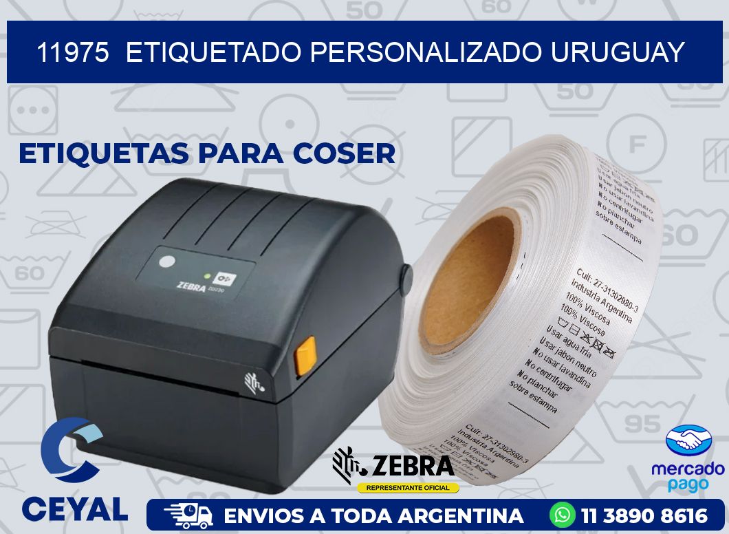 11975  ETIQUETADO PERSONALIZADO URUGUAY