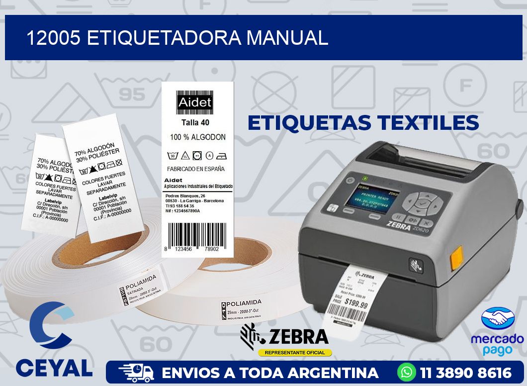 12005 ETIQUETADORA MANUAL