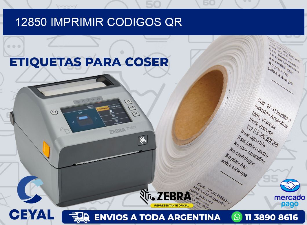 12850 IMPRIMIR CODIGOS QR