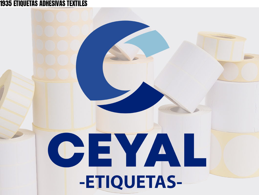 1935 ETIQUETAS ADHESIVAS TEXTILES