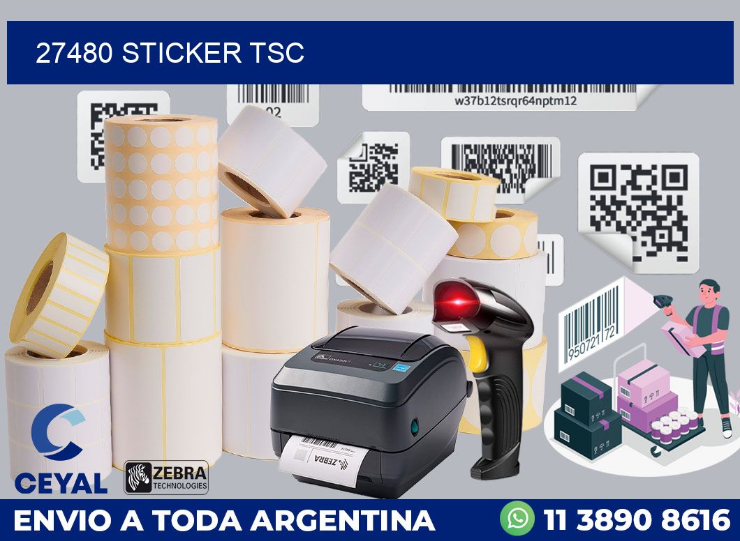 27480 STICKER TSC