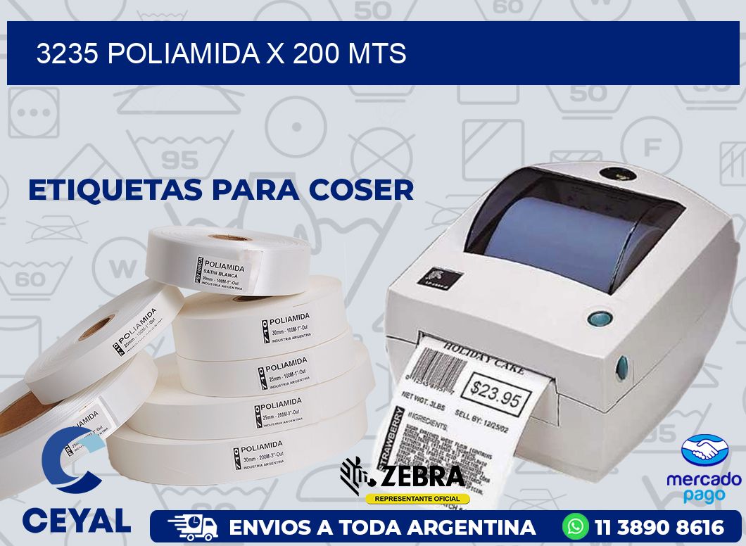 3235 POLIAMIDA X 200 MTS