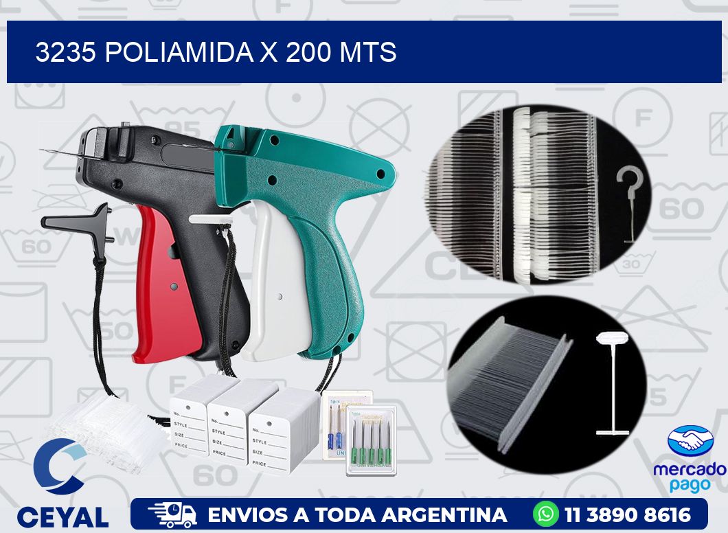 3235 POLIAMIDA X 200 MTS