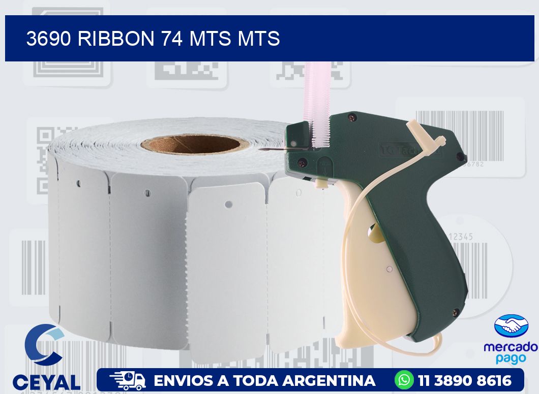 3690 RIBBON 74 MTS MTS