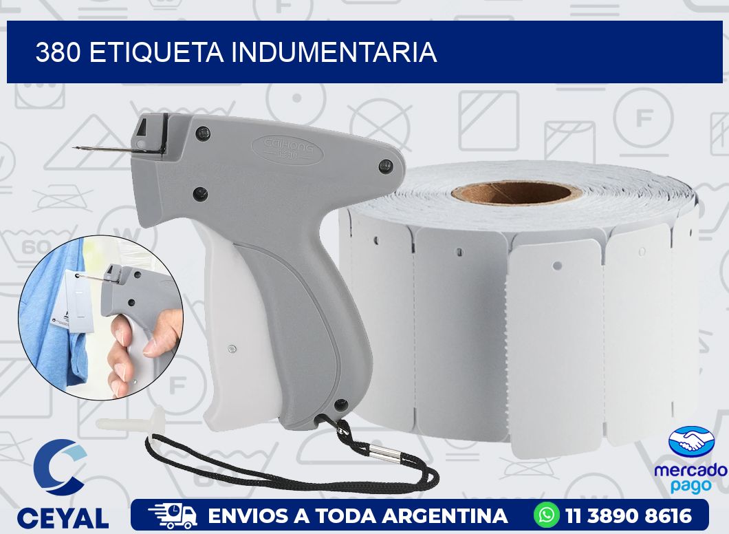 380 ETIQUETA INDUMENTARIA
