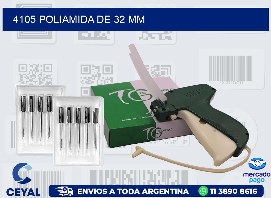 4105 POLIAMIDA DE 32 MM