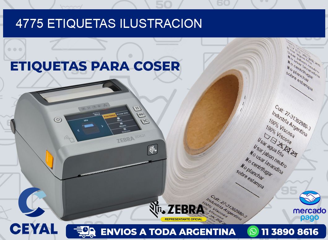 4775 ETIQUETAS ILUSTRACION
