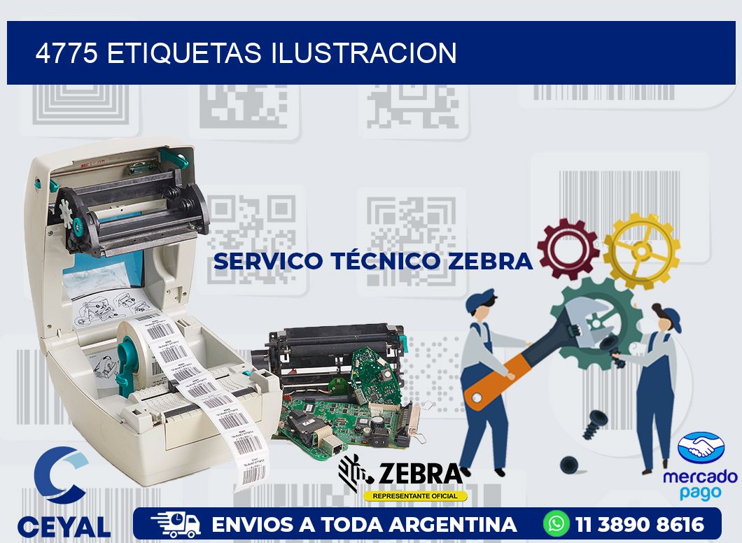 4775 ETIQUETAS ILUSTRACION