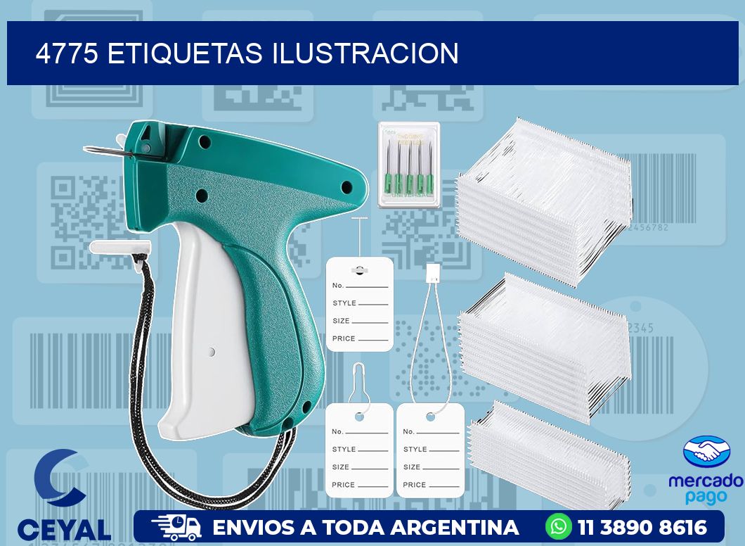 4775 ETIQUETAS ILUSTRACION