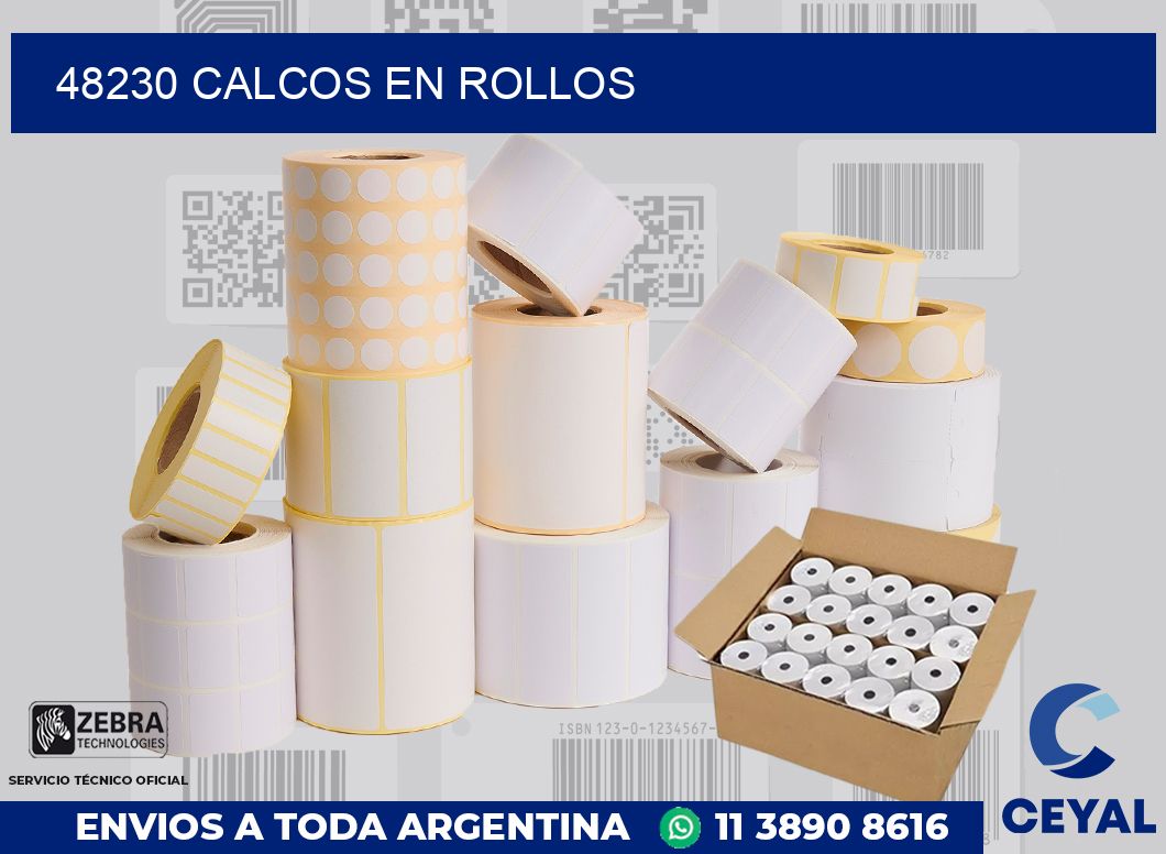 48230 CALCOS EN ROLLOS
