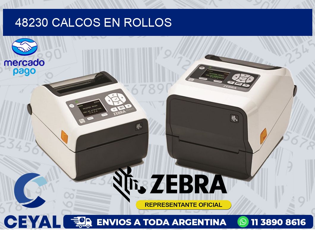 48230 CALCOS EN ROLLOS