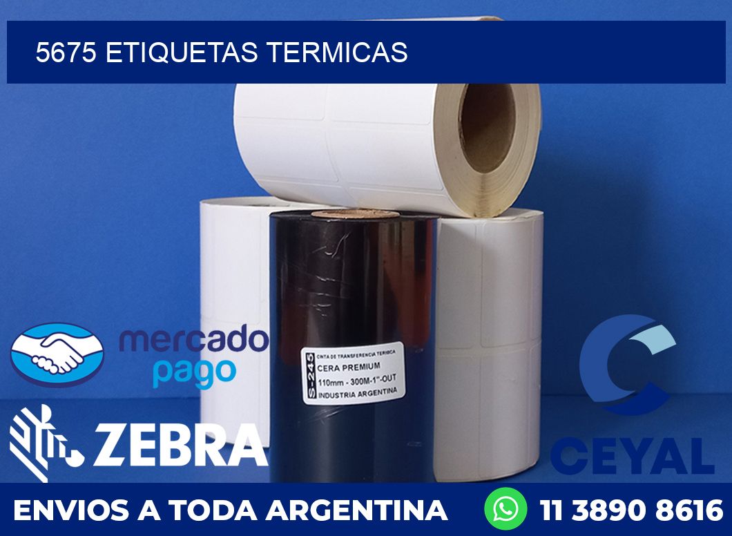 5675 ETIQUETAS TERMICAS