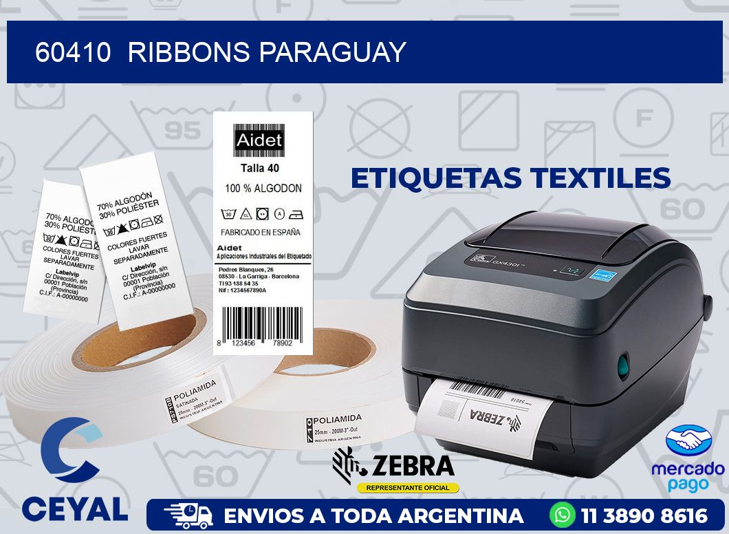 60410  RIBBONS PARAGUAY