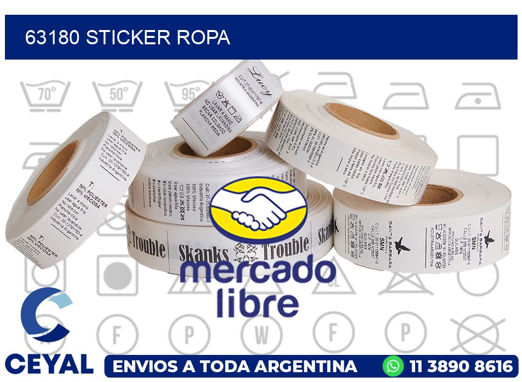 63180 STICKER ROPA