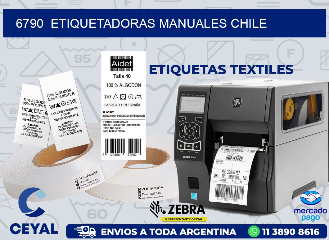 6790  ETIQUETADORAS MANUALES CHILE