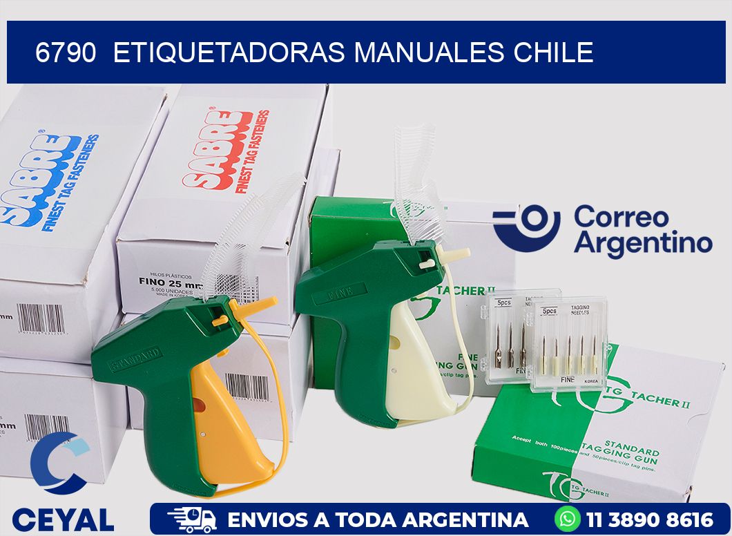 6790  ETIQUETADORAS MANUALES CHILE