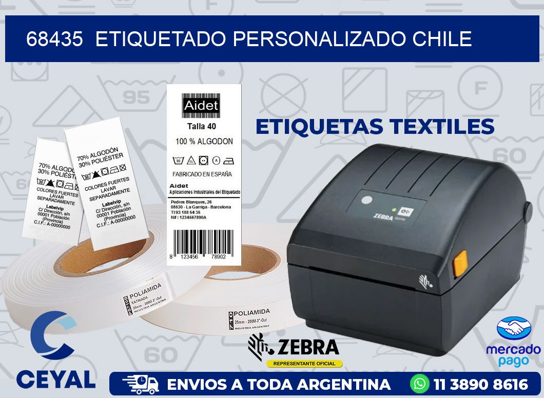 68435  ETIQUETADO PERSONALIZADO CHILE