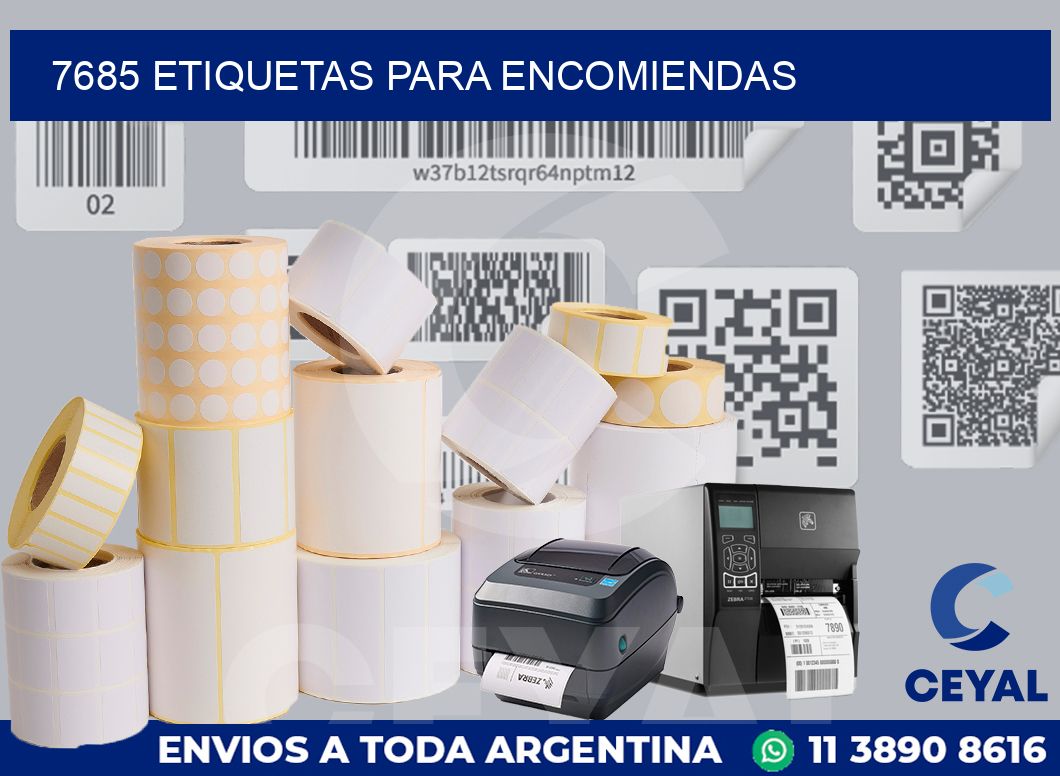 7685 ETIQUETAS PARA ENCOMIENDAS