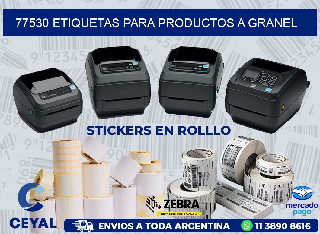77530 ETIQUETAS PARA PRODUCTOS A GRANEL