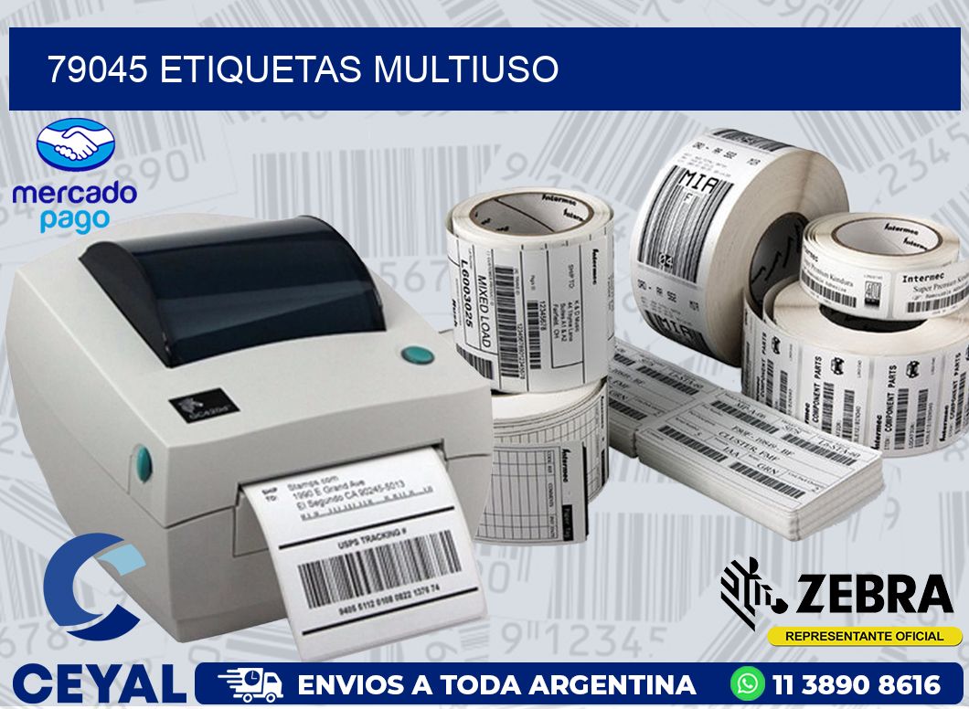 79045 ETIQUETAS MULTIUSO