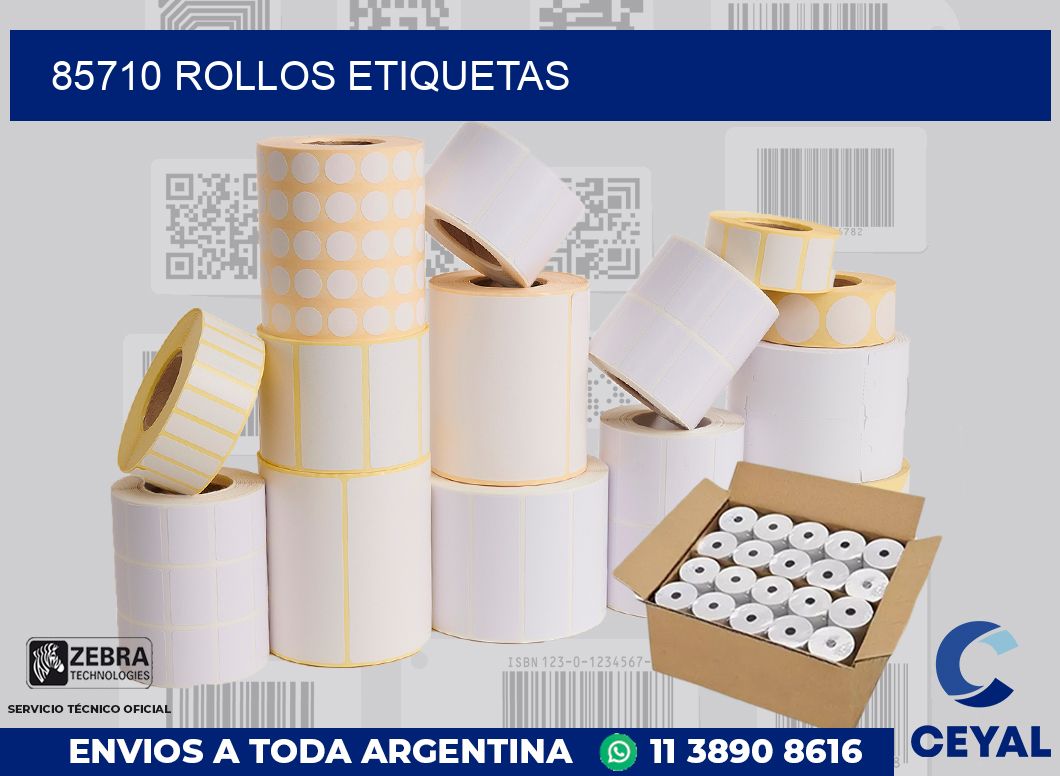85710 ROLLOS ETIQUETAS
