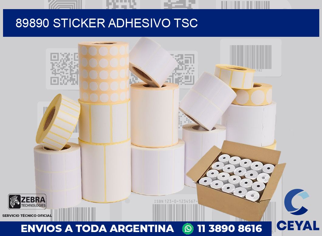 89890 STICKER ADHESIVO TSC