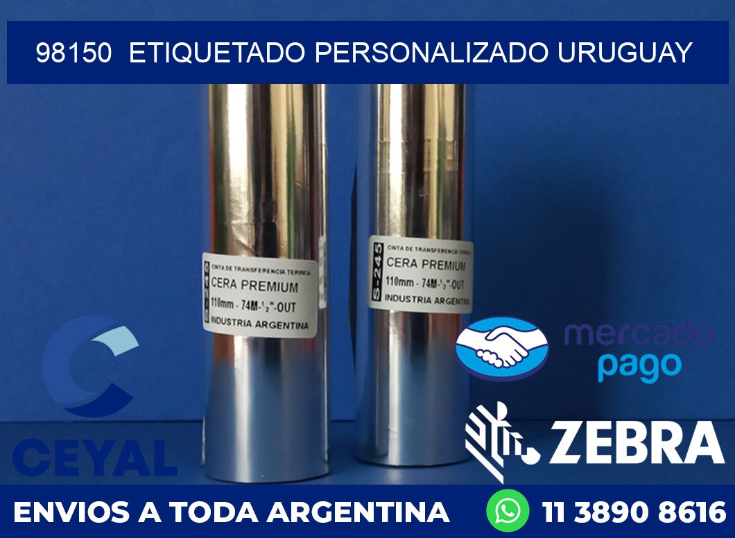 98150  ETIQUETADO PERSONALIZADO URUGUAY