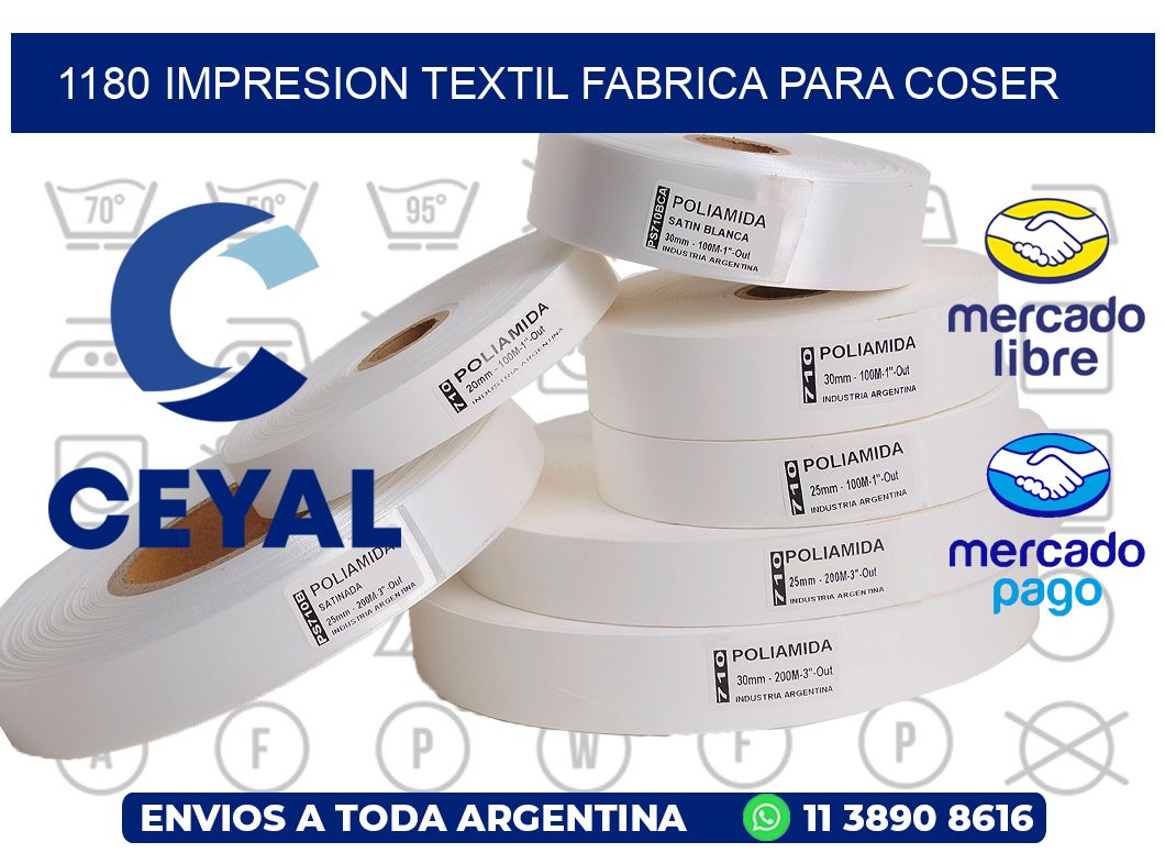 1180 IMPRESION TEXTIL FABRICA PARA COSER