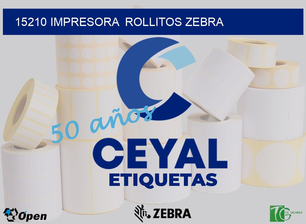 15210 impresora  rollitos zebra