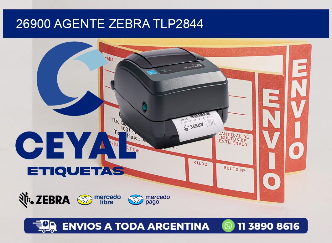 26900 AGENTE ZEBRA TLP2844