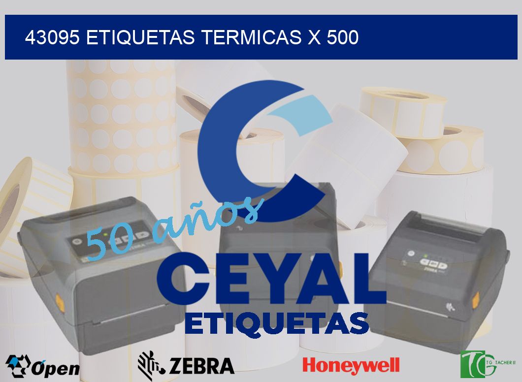 43095 etiquetas termicas x 500