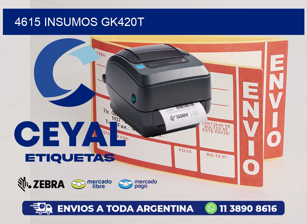 4615 INSUMOS GK420T