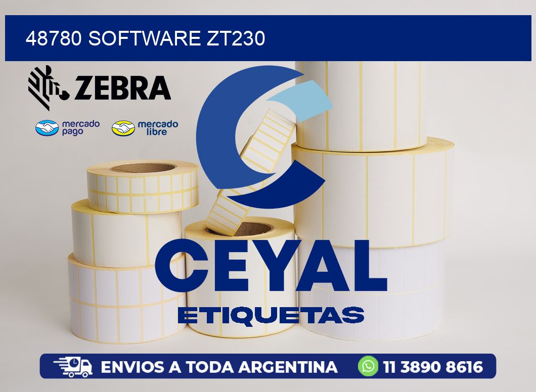 48780 SOFTWARE ZT230